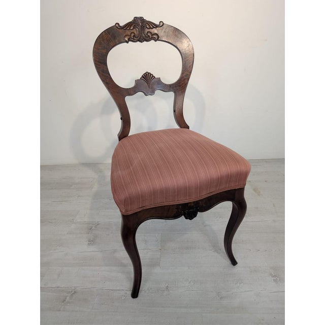 Louis XV Style Wooden Side Chair For Sale - Image 3 of 16
