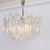 Large Soria Chandelier in Ice Glass from Kalmar, Germany, 1970 For Sale - Image 10 of 14