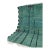 Contemporary Forest Green Abstract Wool Moroccan Rug For Sale