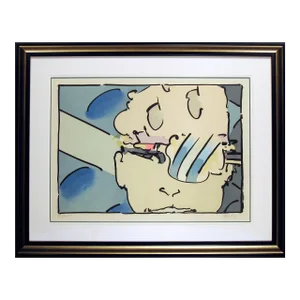 Peter Max "Zero Horizontal (Zero I)" Signed Serigraph Pop Art 1973