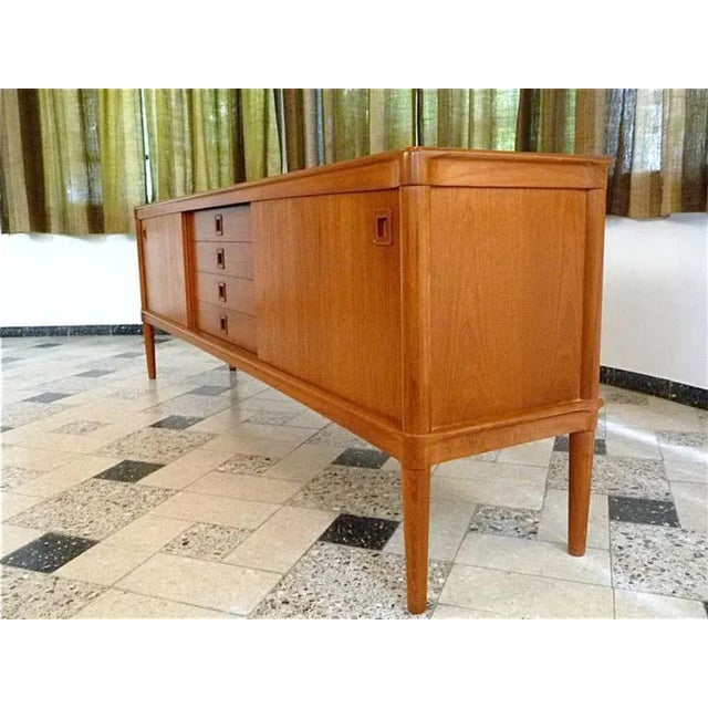 1960s Mid-Century Danish Teak Sideboard by H.W. Klein for Bramin, 1960s For Sale - Image 5 of 10