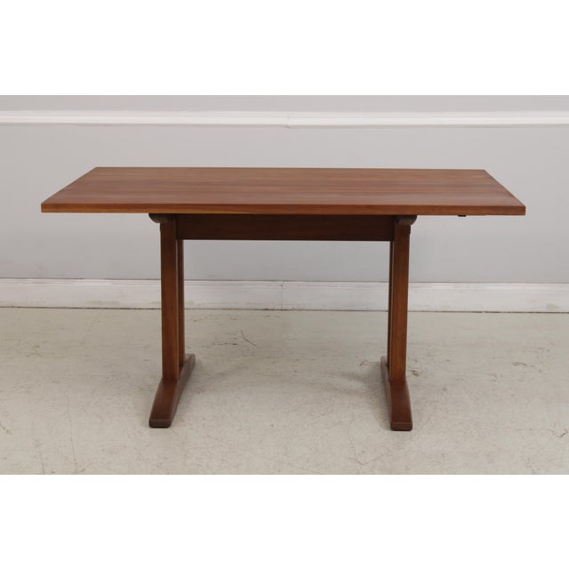 Age: C.1999 Details: Finish no.703 Solid Cherry High Quality Construction Country Arts & Crafts Style End Sliding Supports...