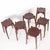 Vintage Japanese Stools, 1980s, Set of 6 For Sale - Image 3 of 16