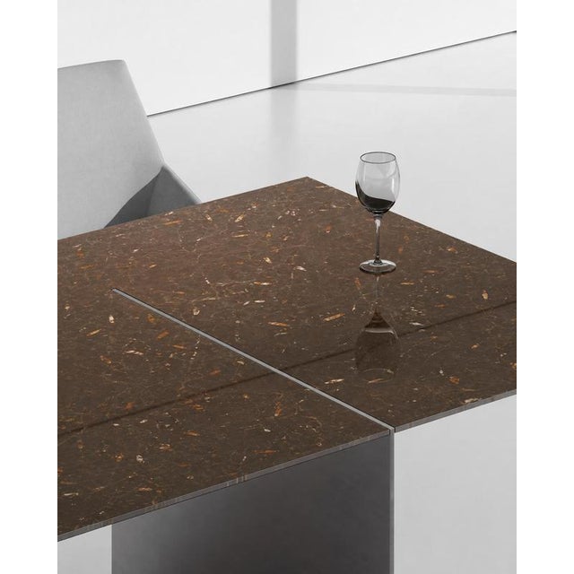 Not Yet Made - Made To Order Hera Dining Table in Jurassic Fossil Stone by Nerinea For Sale - Image 5 of 7