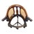 Antique Mahogany Bürgermeister Desk Chair, 1860 For Sale - Image 9 of 12
