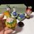 Set of 5 Miniature Chinese Cloisonné Vases | Floral Motif With Wood Stands & Box For Sale - Image 12 of 15
