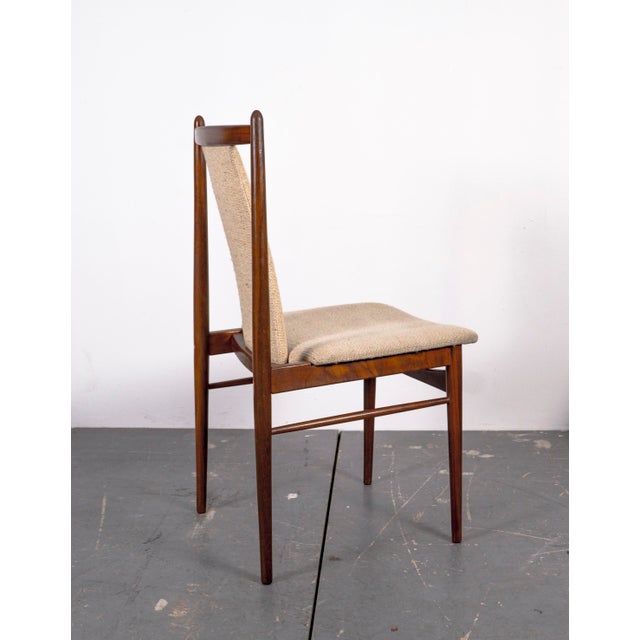 Mid-Century American Nutwood Dining Chairs, 1970s, Set of 6 For Sale - Image 12 of 16