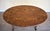 For sale is a fine quality 19th century Victorian burr walnut occasional table. The oval top, supported by two turned and...