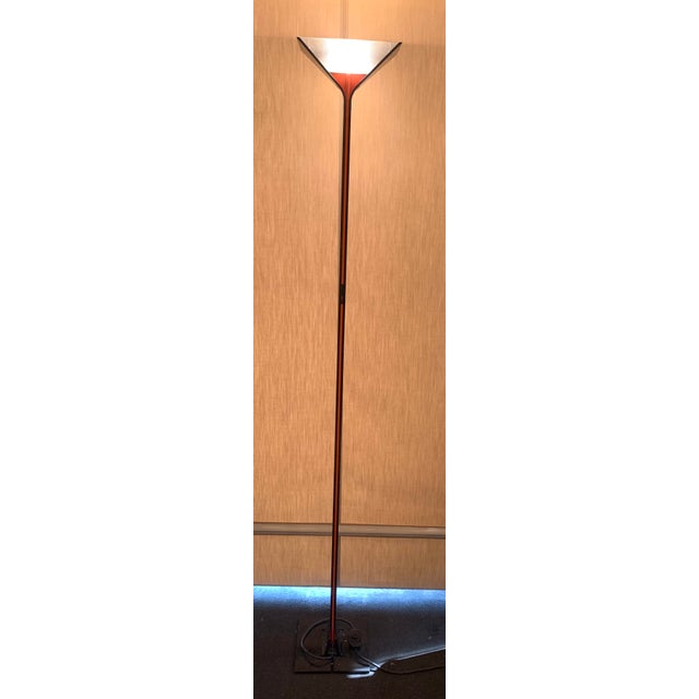 Black Papillona Floor Lamp by Afra & Tobia Scarpa for Flos, 1970s For Sale - Image 8 of 9