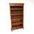 Georgian Style Walnut Open Bookcase, 1950s For Sale - Image 9 of 9