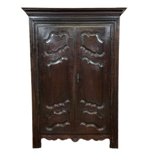 18th Century Oak Wardrobe For Sale