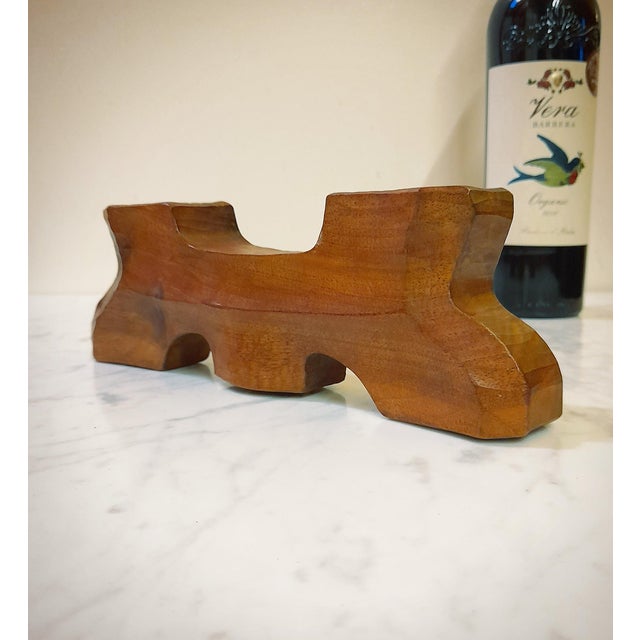 Reversible Anthroposophical Candleholder in Lemon Tree For Sale - Image 11 of 18