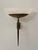 Vintage Art Deco Wall Sconce in Brass and Acrylic Glass, France, 1930 For Sale - Image 4 of 11