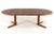 Extendable Round Dining Table from S. Burchardt Nielsen, Denmark For Sale - Image 6 of 8