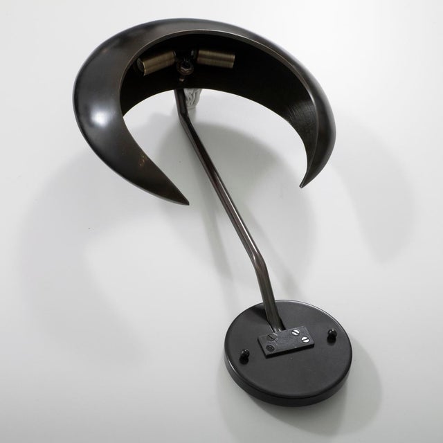 1960s Pair of Vintage Crescent Moon Wall Sconces by Marbro For Sale - Image 5 of 10