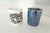 Glass Pop Art Opaline Glass Vases from Keith Haring, Set of 2 For Sale - Image 7 of 7