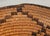 Brown 1920s Hand Made Geometric Woven Basket For Sale - Image 8 of 8