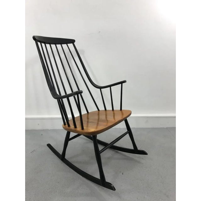 Grandessa Rocking Chair by Lena Larsson for Nesto, 1960s For Sale - Image 11 of 13