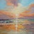 Original Oil Landscape Painting, Sunset For Sale