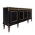 Buffet from France in the Louis XVI style. This piece is made of mahogany that has been ebonized and finished with a...
