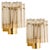 Brass and Glass Wall Light from Hillebrand, Germany, 1960s For Sale - Image 8 of 8