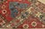 Kazak Rug 6’3” X 9′ Red Wool Tribal Hand-Knotted Oriental Carpet For Sale - Image 13 of 14