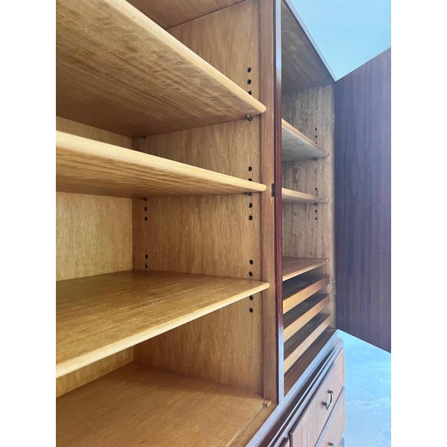 Danish Cabinet in Teak with Lock For Sale - Image 10 of 11