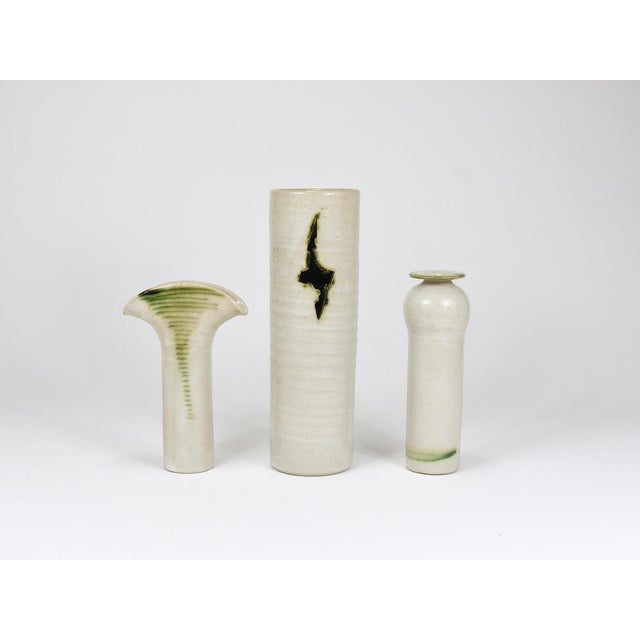 Art Pottery Ceramic Studio Vases by Piet Knepper for Mobach, 1970s, Set of 4 For Sale - Image 3 of 17