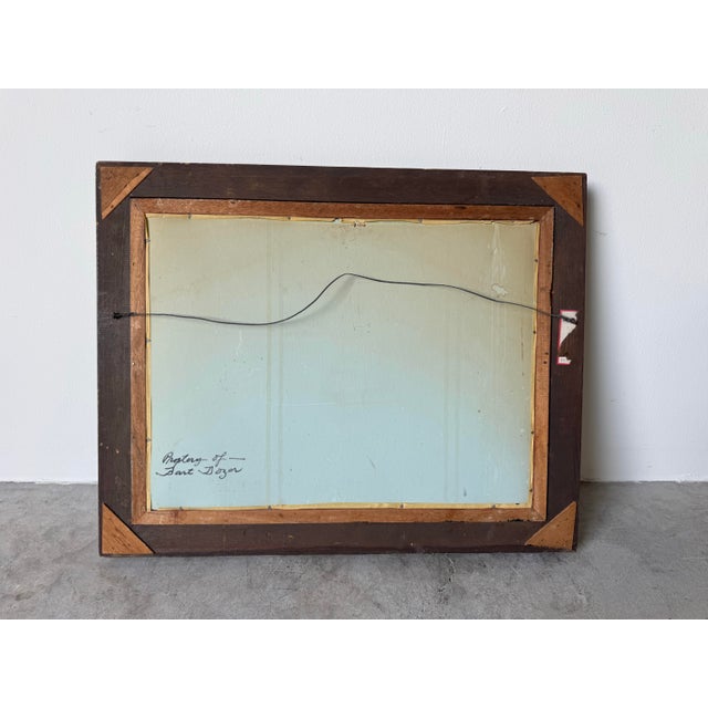 1975 Ed Jader “The John H. Robinson Home – Austin, Texas 1888” Limited Edition Architectural Print, 18/50, Framed For Sale - Image 12 of 12