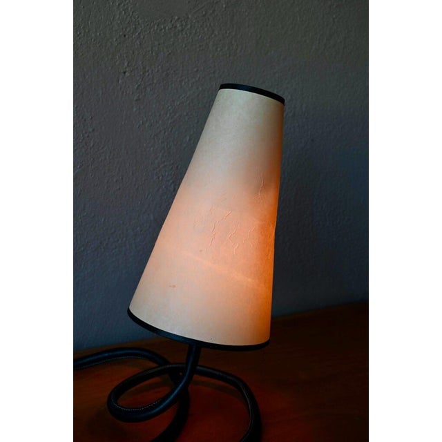 Vintage French Serpent Lamp by Gaudin-Ragonot For Sale - Image 6 of 12