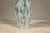 Multi-Color Vase with Blue and Green Drip Accent on Cream Ground For Sale - Image 10 of 12