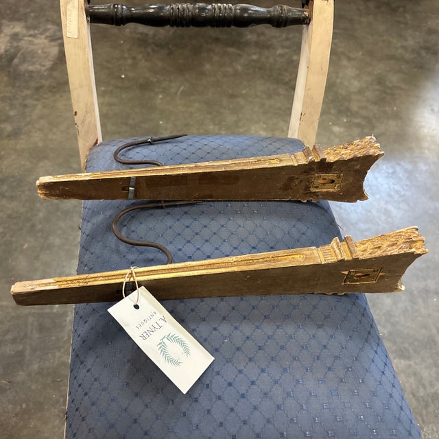 Early 20th Century Pair of Giltwood Italian Wall Prickets For Sale - Image 12 of 12