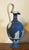 Antique 19th Century Wedgwood Dark Blue Jasperware Oinoche Vase, Urn or Ewer Decorated With Apollo and the Muses Circa 1850 For Sale - Image 16 of 18