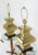 Mid-Century Modern Modern Figural Sculptural Profile Square Base Polished Brass Table Lamps - A Pair For Sale - Image 3 of 9