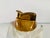 1970s Lucite & Brass Table Lighter For Sale - Image 9 of 9