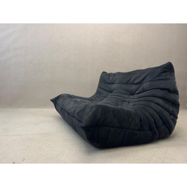 Mid-Century Modern Togo Two-Seater Sofa by Michel Ducaroy for Ligne Roset For Sale - Image 3 of 18