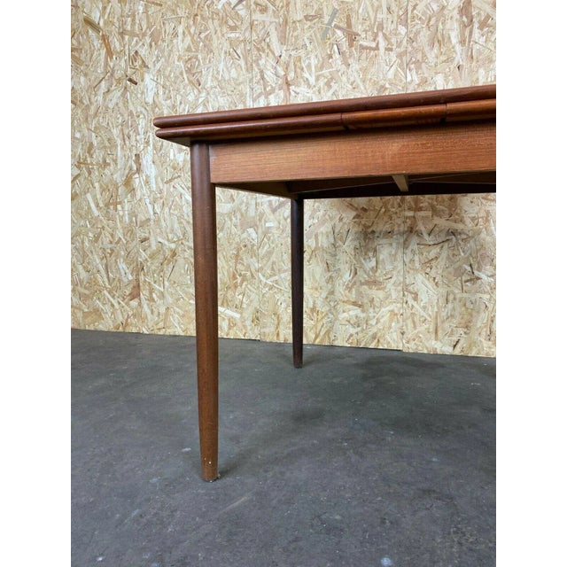 Teak Dining Table, Denmark, 1970s For Sale - Image 4 of 12