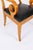 Wood Antique 19th Century Swedish Biedermeier Birchwood Ebonized Armchairs, Set of 2 For Sale - Image 7 of 13