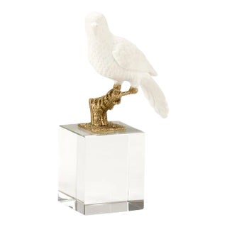 Parrot On Crystal - Square, Small For Sale