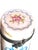 Dark Pink Antique French Hand-Painted Porcelain Needle Étui With Bird Clasp – Sèvres Style For Sale - Image 8 of 9