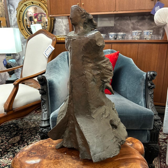 Abstract Bronze Abstract Sculpture Signed and Dated For Sale - Image 3 of 10