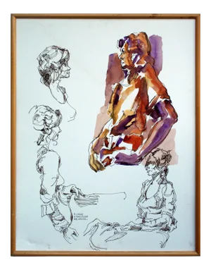 Portrait Study by Bob Newick