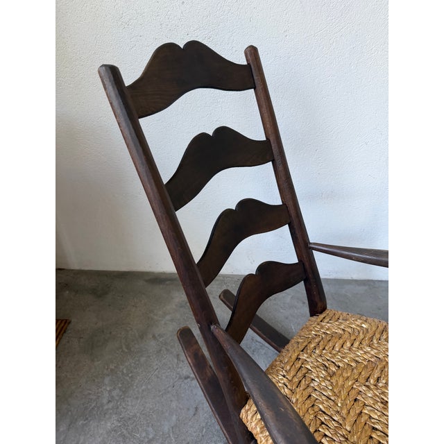 Antique French Rocking Chair, 1900s For Sale - Image 16 of 18