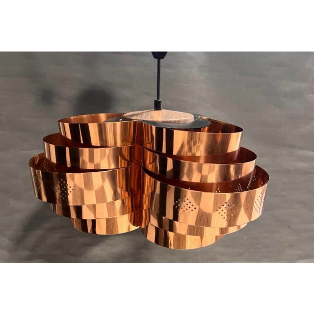 Vintage Ceiling Lamp by Werner Schou for Coronell Elektro, 1960 For Sale - Image 4 of 12