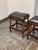Ambella Home Collection Barley Twist Leather Stools, Pair For Sale - Image 12 of 12