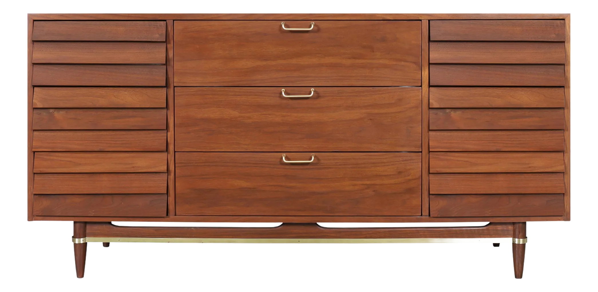 white christmas dresses American of Martinsville Dania Tallboy Dresser designed by Martin Gers main image 0