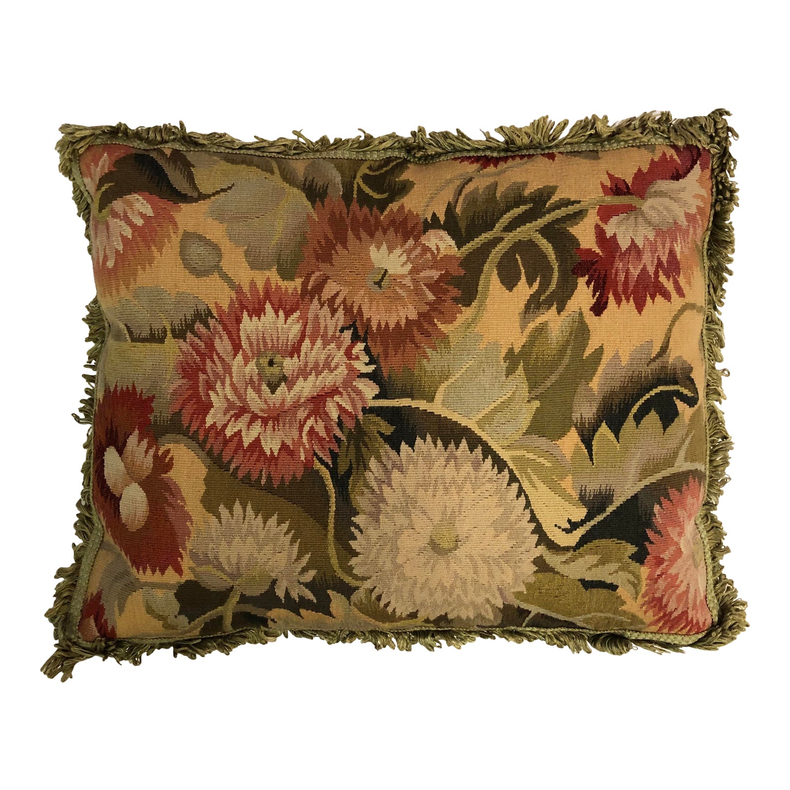 Floral Tapestry Pillow Chairish