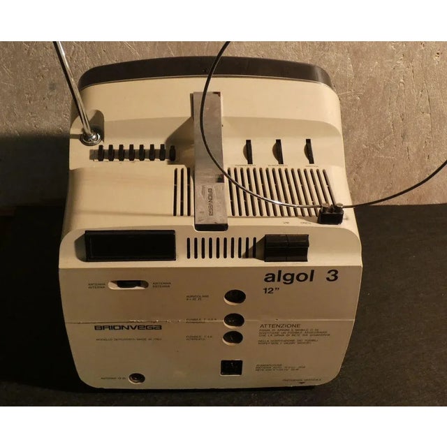 Algol - brionvega portable tv (1965) in 1964 marco zanuso and richard sapper for brionvega algol design, a television set...