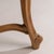 Carved cerused oak console in Weathered Whitewash. The weathered whitewash surface highlights cabriole legs, carved apron...