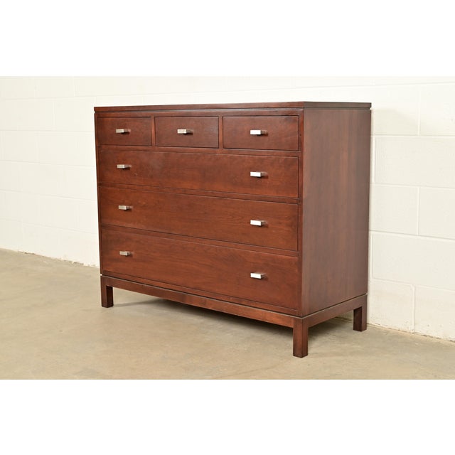 Stickley Modern Arts & Crafts Shaker Cherry Wood Six-Drawer Dresser or Chest of Drawers For Sale - Image 17 of 17